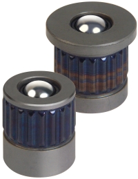 Ball inserts with spring pack Ball inserts with spring pack